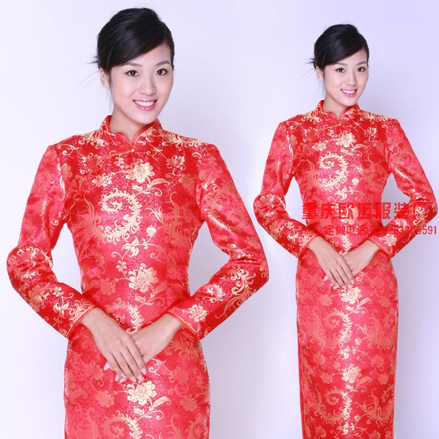 重庆春秋礼仪旗袍