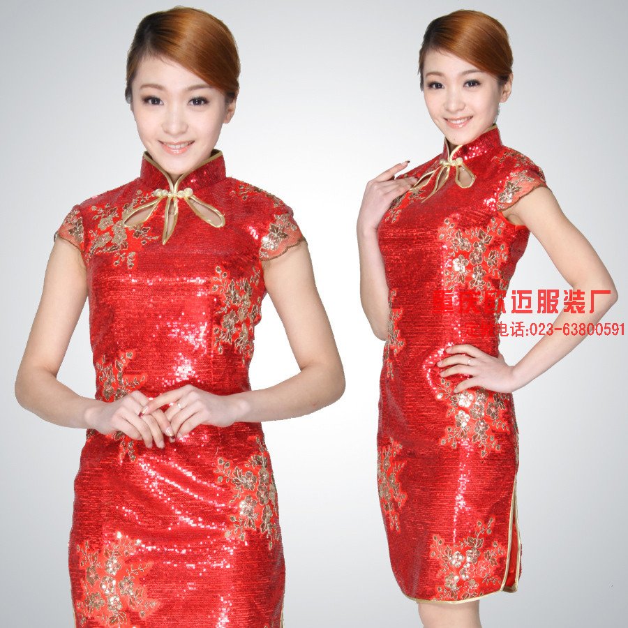 重庆夏装迎宾礼服